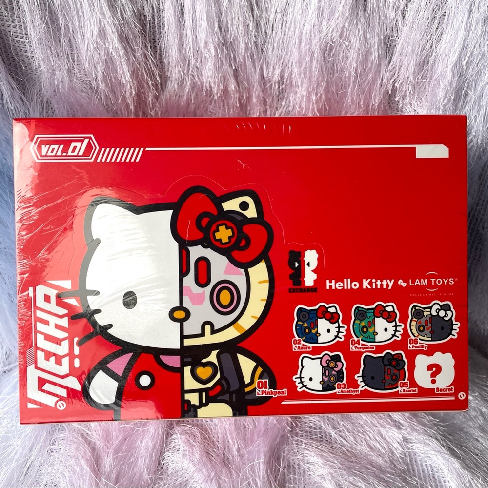 Hello Kitty Lam Toys Mecha Robort Figure, hello kitty mystery box